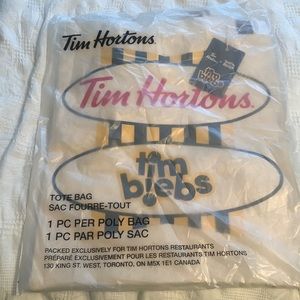 BRAND NEW LIMITED EDITION TIM BIEBS TOTE BAG